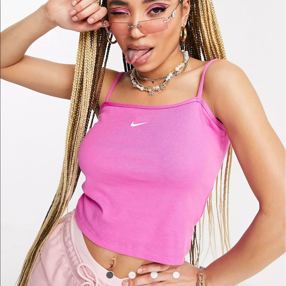 Nike Essentials cami tank top in pink